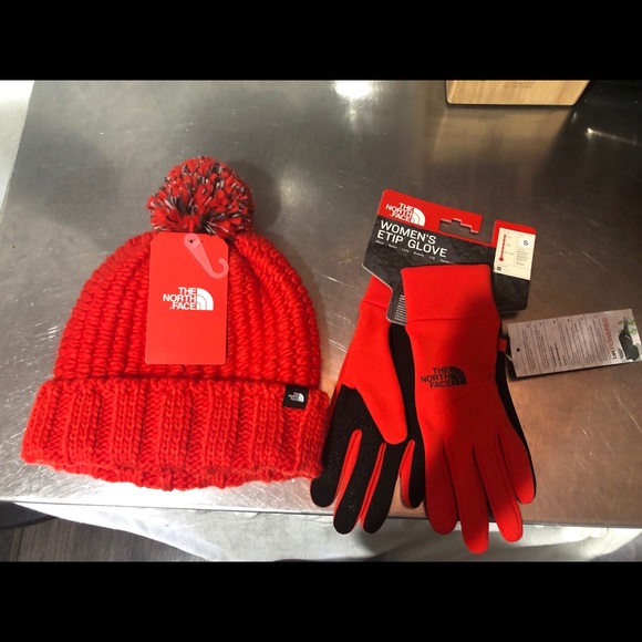 The North Face Accessories - North face hat and gloves